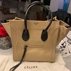 Celine Felt Phantom Luggage